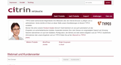 Desktop Screenshot of citrin.ch