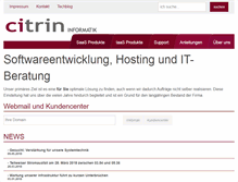 Tablet Screenshot of citrin.ch